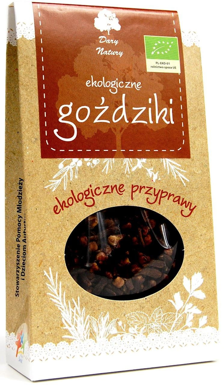 Opakowanie 30 g ekologicznych goździków całych Dary Natury